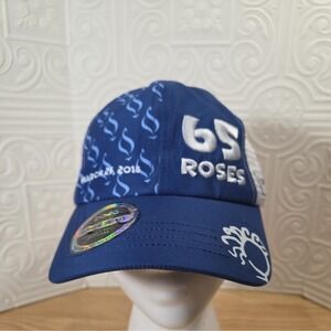 BOCO Gear Technical Trucker Snapback Hat Blue White Mesh Lee 65 Roses 03/24/2018